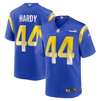 mens nike daniel hardy royal los angeles rams game player j